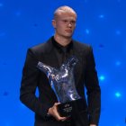 Haaland conquistó el triplete en Inglaterra.