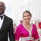 Marta Luisa con Durek Verrett.