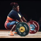 Liseth Ayoví durante su participación en el Mundial de Riyadh.