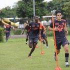 Entrevistas con Pablo Trobianni y el entrenamiento de las formativas de Barcelona, EN EL PARQUE SAMANES, 11 DE MAYO DEL 2023- AMELIA ANDRADE Guayaquil-Ecuador Agencia (Ag-ecpreso)