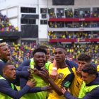 Quito, 27 de enero de 2022, En el estadio casa blanca, se enfrentan la selección de Ecuador y si similar de Brasil, en el marco de las eliminatorias Catar 2022. API / Javier CAZAR