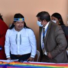 Hasta que no se realice la nueva elección, Marlon Santi sigue liderando al movimiento Pachakutik.