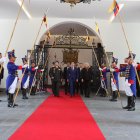 Reunión. El 17 de octubre Daniel Noboa estuvo en el palacio de Carondelet y estuvo acompañado de empresarios.