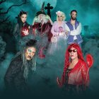 Teatro. Fabo Doja y Ney Calderón dan vida a las brujas Cleotilde y Matilde en esta nueva producción.