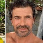 El actor español con su hijo Daniel.