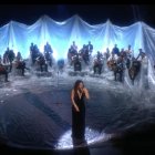 Rosalía durante su presentación.