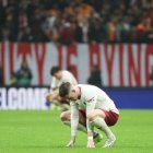 El jugador del Manchester United, Scott McTominay, no ocultó la desazón por el marcador y quedar al borde de la eliminación.