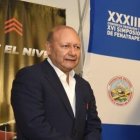 Ejecutivo.- Luis Felipe Vizcaíno es el presidente de la Federación de Transporte Pesado.