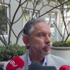 Presidente de Emelec José Pileggi previo al consejo de presidentes de la LigaPro.