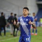 Alexis Zapata solo jugó la fase 2 de LigaPro debido a una lesión en el primer semestre del año