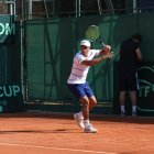 El manabita era doblista fijo en la serie por ubicarse 52° en la ATP.