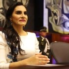 La vicepresidenta de la República, Verónica Abad.