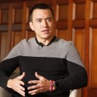 El presidente Daniel Noboa en una foto de archivo.