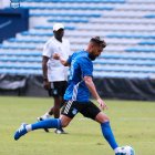 Cristhian Noboa sumó minutos en el amistoso de Emelec ante Ciudadela del Norte