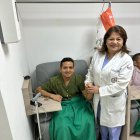 Tratamiento. El paciente recibe Inmunoterapia para combatir el cáncer. El proceso no genera molestias.