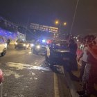 Lugar donde ocurrió el accidente de tránsito.