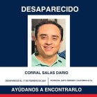 Darío Corral fue visto por última vez en el sector de la Kennedy, norte de Quito.
