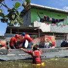 Asistencia. La Cruz Roja ha entregado ayudas a las familias damnificadas de varias provincias perjudicadas por las intensas lluvias.