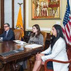 Soledad Peña Plaza funge como jefa de la misión diplomática de Ecuador en Estados Unidos.