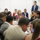 La presidenta del CPCCS, Nicole Bonifaz, asistió al llamado de Fiscalización.