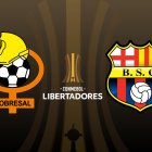 El primer partido de la Copa Libertadores 2024, Cobresal vs. Barcelona