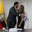 Asunción. Mishelle Calvache juró como nueva vicepresidenta del CPCCS.