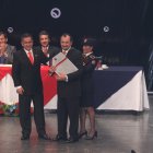 Condecoración. El 6 de diciembre de 2012, el entonces alcalde de Quito Augusto Barrera entregó el Gran Collar Sebastián de Benalcázar al contralor Carlos-Polit.