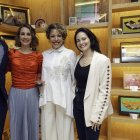 Javier Merizalde, Luisa Cuesta, Simoné Delgado y Gabriela Figueroa.