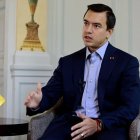 El presidente de la República, Daniel Noboa Azín.