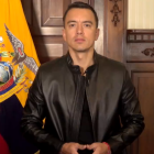 El presidente Daniel Noboa anunció una segunda etapa en la guerra contra el terrorismo.