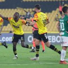 Barcelona celebra su triunfo.