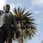 La escultura que fue vandalizada se encuentra en el parque El Ejido