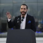 El presidente de El Salvador, Nayib Bukele, en una foto de archivo.