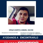 Ángel David Cruz Zurita desapareció el 16 de junio de 2024.