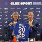 El director técnico Leonel Álvarez fue presentado en Emelec