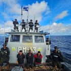 Dos ecuatorianos iban a bordo de la embarcación que fue incautada por las Fuerzas Militares de El Salvador.