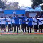 Emelec realizó su práctica en el Polideportivo de Los Samanes