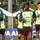 La selección de México también se prepara para enfrentar a Ecuador.
