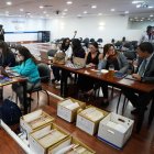 Quito. Verónica Sarauz, viuda de Villavicencio, en el cuarto día de juicio.