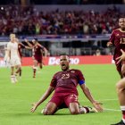 Salomón Rondón de Venezuela y su último en Copa América 2024.