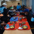 A las 06:00, el día empieza en el Hogar Comunidad Calle. Hasta junio ha recibido a 1.166 personas. Con otras casas suman 3.303 huéspedes.