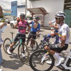 Santiago Rosero (i) junta Jhonatan Narváez en uno de los últimos campeonatos nacionales.