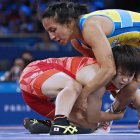 Luisa Valverde ganó un combate y perdió otro durante octavos y cuartos de final, por lo que pasó al repechaje de los Juegos.