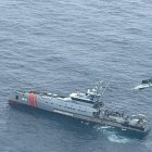 Para la captura del semisumergible se utilizaron equipos áreos y marítimos.