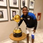 Robert Cabezas jugador de Independiente Jr fue campeón de la Copa Libertadores sub 20.