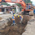 En la zona se realizó una excavación de cinco metros de profundidad.