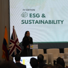 Inés Manzano participó en la inauguración de la Cuarta Edición del ESG & Sustainability Forum.