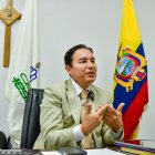 Funcionario. Franklin Encalada es el gerente del Hospital del IESS.