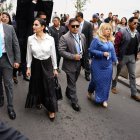 La vicepresidenta Verónica Abad estuvo acompañada de la jueza Nubia Vera.