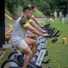 Joaquín Valiente el uruguayo de 23 años que llegó a reemplazar a Damián Díaz.